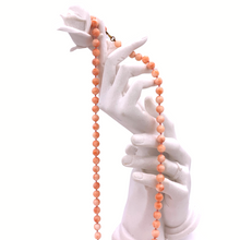 Load image into Gallery viewer, Italian coral Necklace with 9k Gold
