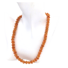 Load image into Gallery viewer, Fire Agate Necklace in Nugget shape
