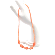 Cargar imagen en el visor de la galería, Italian Coral Necklace
