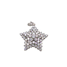 Cargar imagen en el visor de la galería, Pendant with Diamonique in sterling Silver