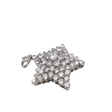 Cargar imagen en el visor de la galería, Pendant with Diamonique in sterling Silver