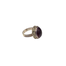 Load image into Gallery viewer, Garnet ring in sterling silver
