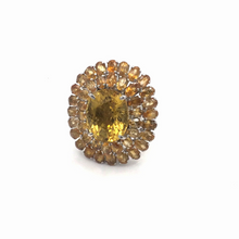 Load image into Gallery viewer, Yellow Topaz Ring in Sterling Silver