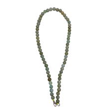 Cargar imagen en el visor de la galería, Burmese Jade bead necklace with lobster clasp