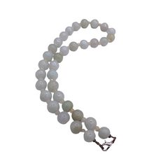 Load image into Gallery viewer, Burmese Jade bead necklace with lobster clasp
