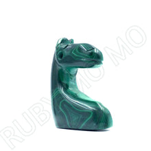 Загрузить изображение в средство просмотра галереи, Hand-Carved Malachite Vegetables & Horse Figurines