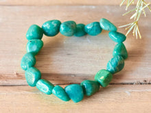 Load image into Gallery viewer, Green Amazonite Bracelet (Nuggets )