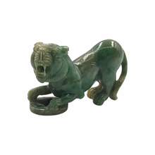 Загрузить изображение в средство просмотра галереи, Hand-Carved Jade Tiger Figurine