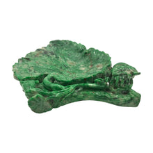 Load image into Gallery viewer, Hand-Carved Green Jade Ashtray