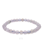 Load image into Gallery viewer, Moonstone Bead Bracelet