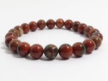 Load image into Gallery viewer, Brecciated Jasper Bead Bracelet with elastic string