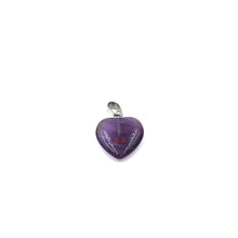 Load image into Gallery viewer, Amethyst Heart Pendant