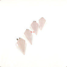 Load image into Gallery viewer, Rose Quartz Pendulum (large)