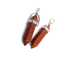 Cargar imagen en el visor de la galería, Red Jasper Point Pendant