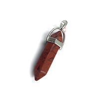 Cargar imagen en el visor de la galería, Red Jasper Point Pendant
