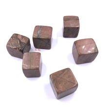 Load image into Gallery viewer, Rhodonite Square tumbled