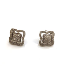 Cargar imagen en el visor de la galería, Sterling silver earring with diamond