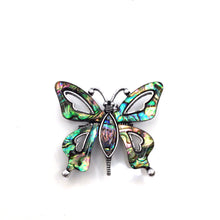 Load image into Gallery viewer, Silver Brooch In Butterfly shape