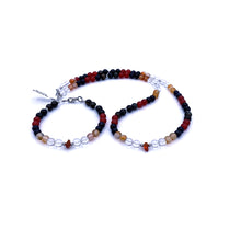 Load image into Gallery viewer, Birthmonth Necklace and Bracelet Set
