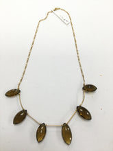 Load image into Gallery viewer, Smoky Quartz Faceted Neckalce
