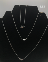 将图片加载到图库查看器，925 Plain Silver Chain
