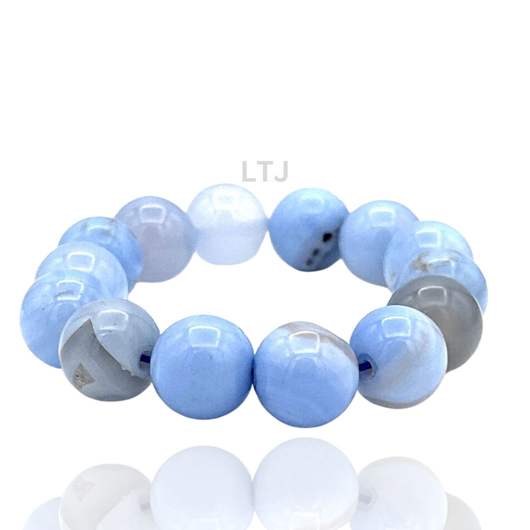 Blue Lace Agate Bracelet