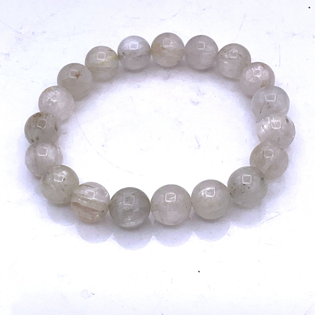 Cat's Eyes Ice Green Kunzite Bracelet 5A