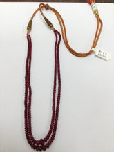 将图片加载到图库查看器，Natural Ruby  Cabochon Necklaces

