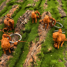 将图片加载到图库查看器，Wood Horse Keychain
