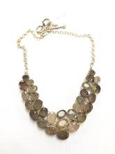 Load image into Gallery viewer, Rose Quart Oval Cut Neckalce
