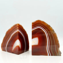 Cargar imagen en el visor de la galería, Agate Geode bookends
