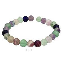 将图片加载到图库查看器，Rainbow Fluorite bracelets
