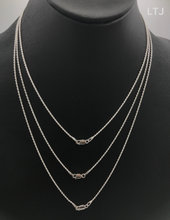 将图片加载到图库查看器，925 Plain Silver Chain
