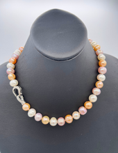 Load image into Gallery viewer, Natural Pearl Necklace 17&quot;
