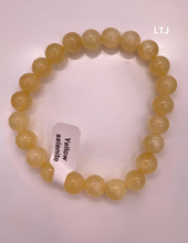 将图片加载到图库查看器，Yellow Selenite Bracelet
