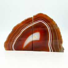 Load image into Gallery viewer, Agate Geode bookends
