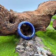 将图片加载到图库查看器，Natural Gemstones Band Ring
