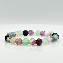 将图片加载到图库查看器，Rainbow Fluorite bracelets
