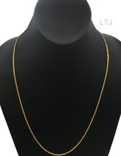 Load image into Gallery viewer, Gold vermeil adjustable 925 silver chain
