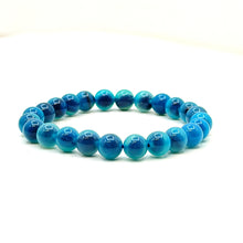 Load image into Gallery viewer, Blue Sugar Agate Bracelet
