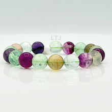 将图片加载到图库查看器，Rainbow Fluorite bracelets
