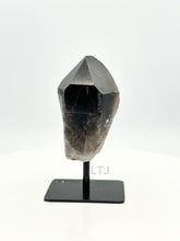 Load image into Gallery viewer, Smoky Quartz Point crystal on stand
