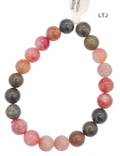 将图片加载到图库查看器，Watermelon Tourmaline Bracelet (A quality)
