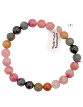 将图片加载到图库查看器，Watermelon Tourmaline Bracelet (A quality)
