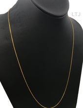 Load image into Gallery viewer, Gold vermeil adjustable 925 silver chain
