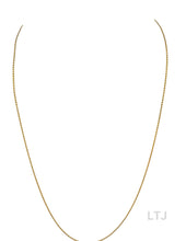 Load image into Gallery viewer, Gold vermeil adjustable 925 silver chain
