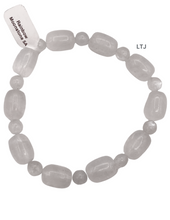 Load image into Gallery viewer, Rainbow Moonstone Tube Bracelet  10x14mm (A quality)
