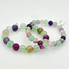 将图片加载到图库查看器，Rainbow Fluorite bracelets
