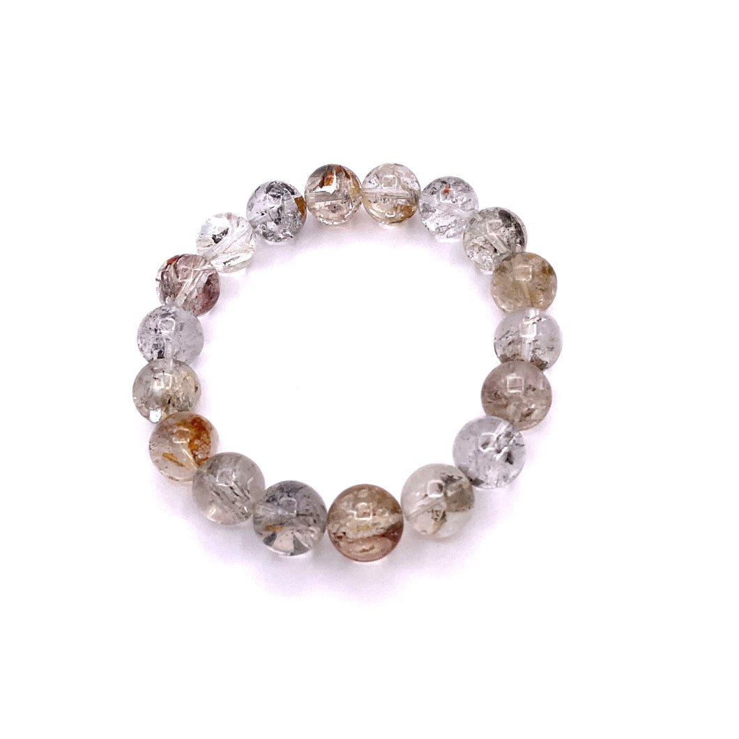 Colorful Herkimer Diamond 3A Bracelet