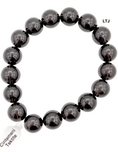 Load image into Gallery viewer, Cintamani Tektite bracelet
